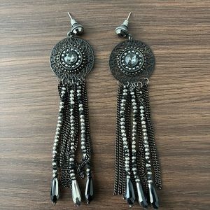 Long party wear earrings